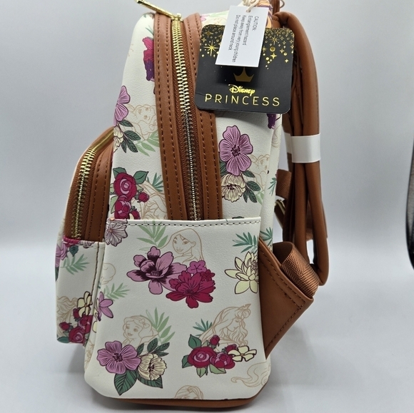 Loungefly Disney Princess Floral Backpack - Picture 3 of 9
